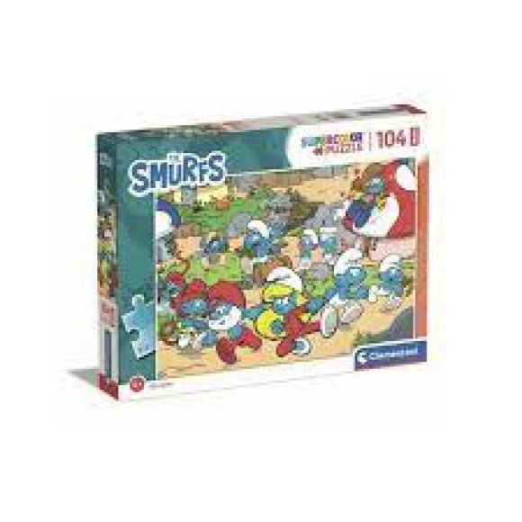 PUZZLE 104 MAXI THE SMURFS