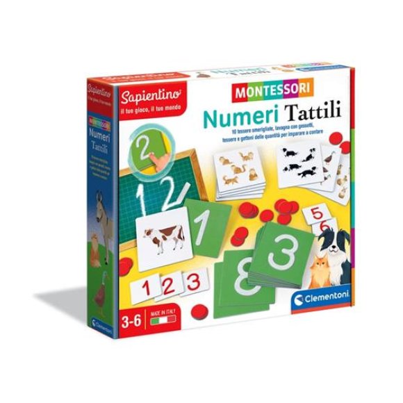 MONTESSORI*NUMERI TATTILI 16361