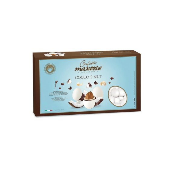 Maxtris - Confetti Cocco E Nut 1 Kg - Bianchi