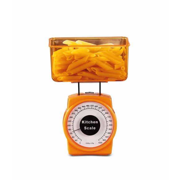 BILANCIA ANALOGICA DA CUCINA 1KG - 4 COLORI ASSORTITI