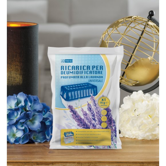 RICARICA PROFUMATA PER DEUMIDIFICATORE 1 KG - LAVANDA