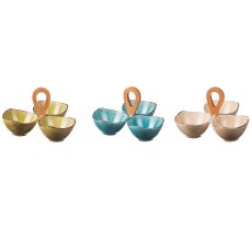 Antipastiera In Ceramica Susy - 3 Vani 