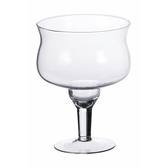 Vaso A Forma Di Calice In Vetro