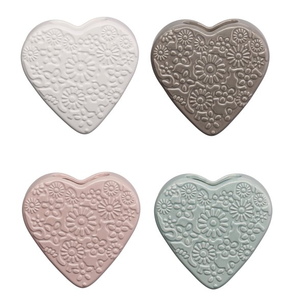 UMIDIFICATORE IN CERAMICA FORMA CUORE