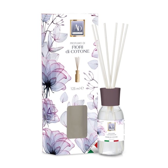 DIFFUSORE FRAGRANZA CON MIDOLLINI - FIORI DI COTONE
