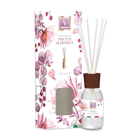 DIFFUSORE FRAGRANZA CON MIDOLLINI - FRUTTI DI BOSCO