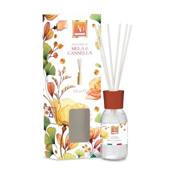 DIFFUSORE FRAGRANZA CON MIDOLLINI - MELA E CANNELLA