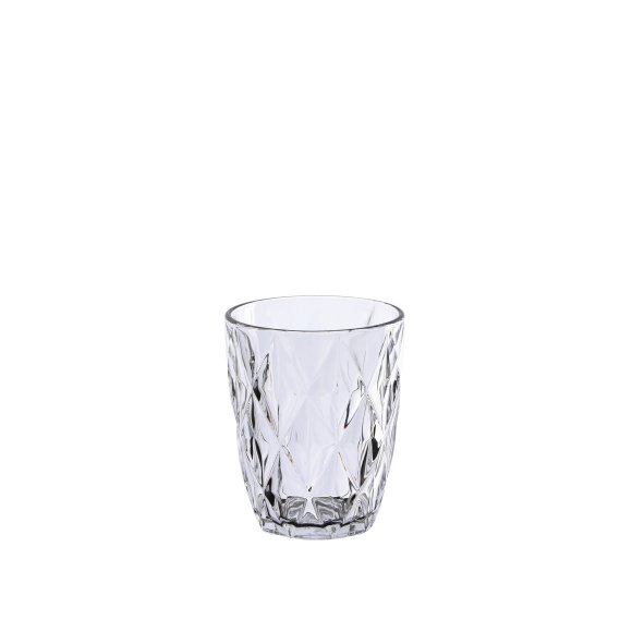 Set 6 bicchieri in vetro decorato "Kreaty" - 28 cl