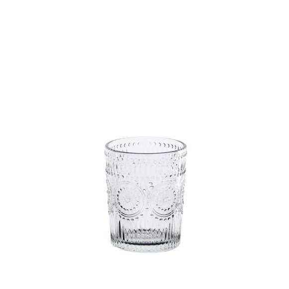 SET 6 BICCHIERI VETRO SUNFLOWER - 31CL