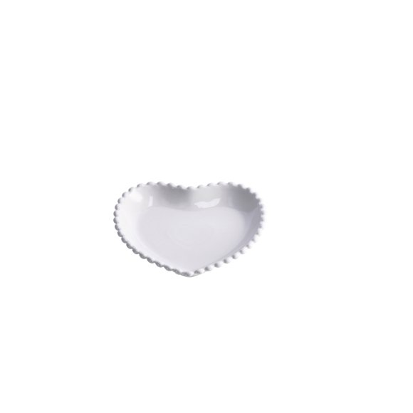 PIATTINO CUORE CERAMICA CM20,5X20