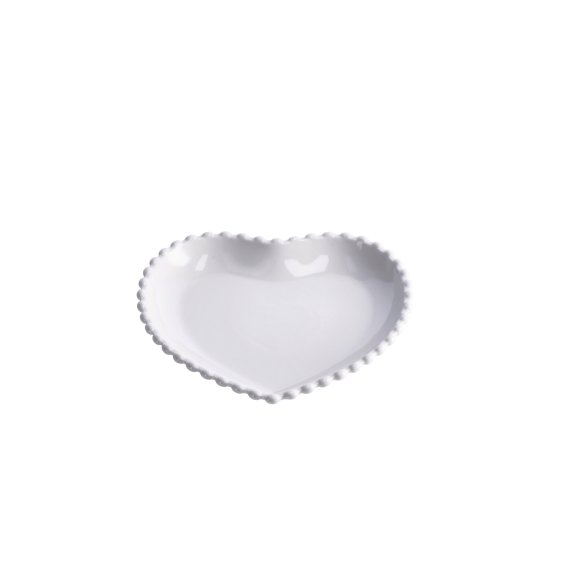 PIATTO CUORE CERAMICA