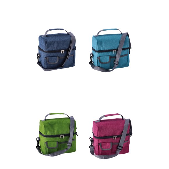 BORSA TERMICA 12 LITRI - 4 COLORI ASSORTITI