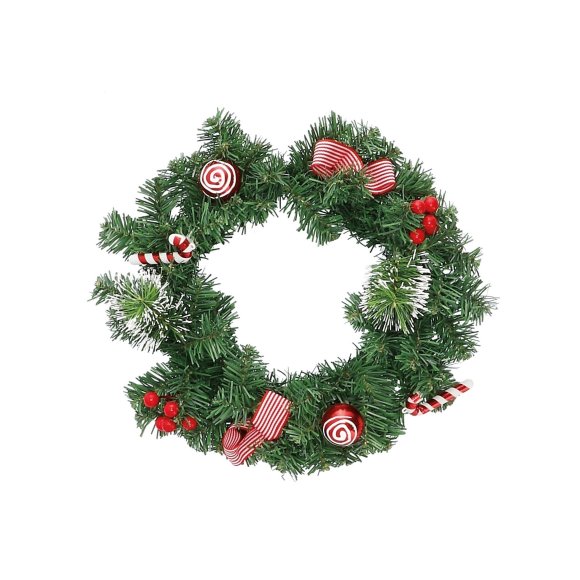 GHIRLANDA NAT C/NASTRO DIAM33,5