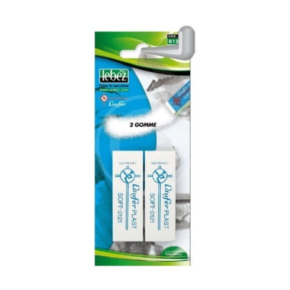 GOMMA PLAST-SOFT BLISTER 2PZ 0121B