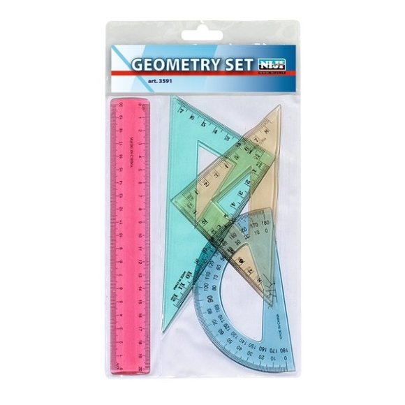 GEOMETRY SET COLOR TRASPARENT 3591