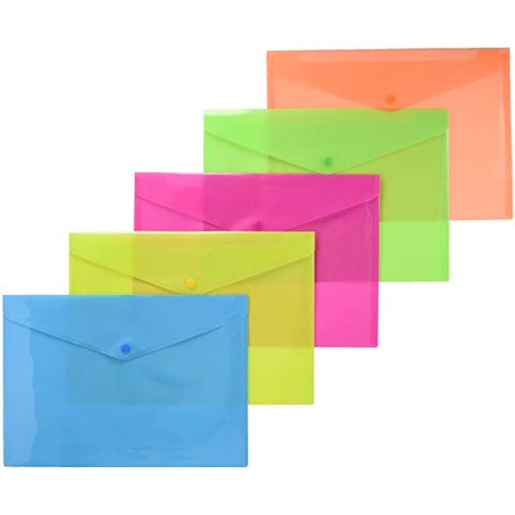 BUSTA BOTTONE A4 SET 3PZ 80438