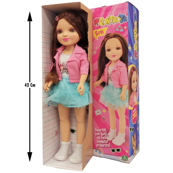 ME CONTRO TE SOFI' BAMBOLA 42CM