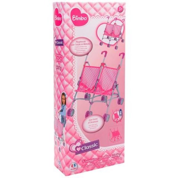 PASSEGGINO PER GEMELLI 48CM 38363