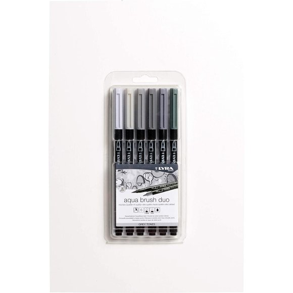 LYRA SET 6 PEZZI AQUA BRUSH DUO
