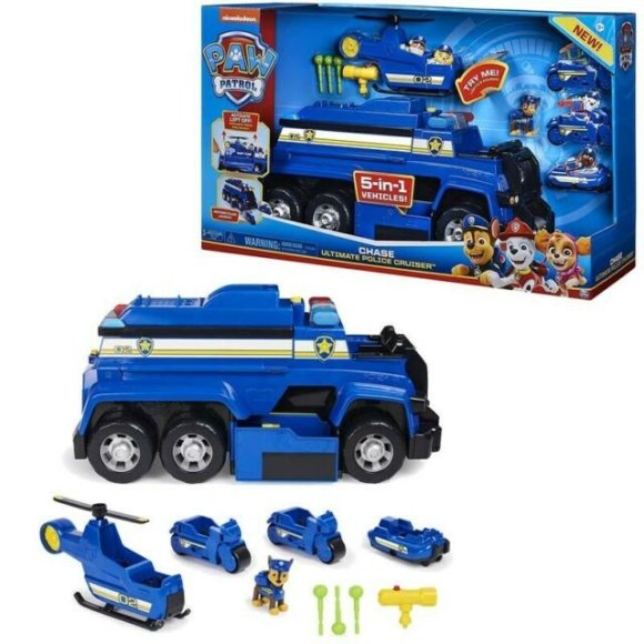 PAW PATROL CAMION MEGA POLIZIA
