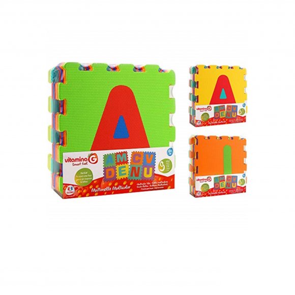 PUZZLE LETTERE 10MM 9 PEZZI 05093