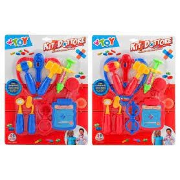 SET DOTTORE CON ACCESSORI 2 COLORI
