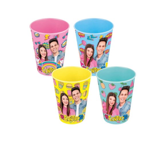 ME*CONTRO TE BICCHIERE IN PLASTICA