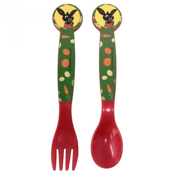 BING SET 2 POSATE IN PLASTICA 1006