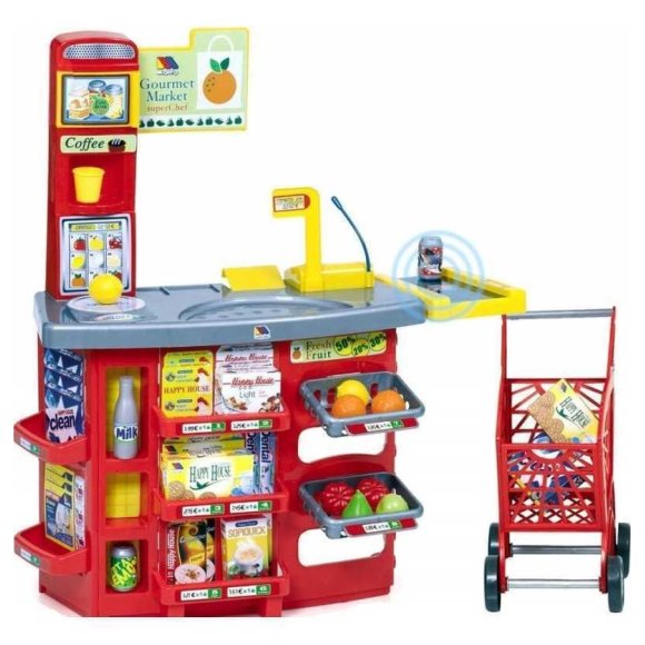 ELECTRONIC SUPERMARKET+TROLLEY