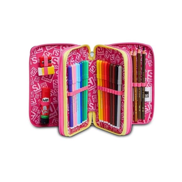 ASTUCCIO 3 ZIP GANG ANIMALI FANTAS.