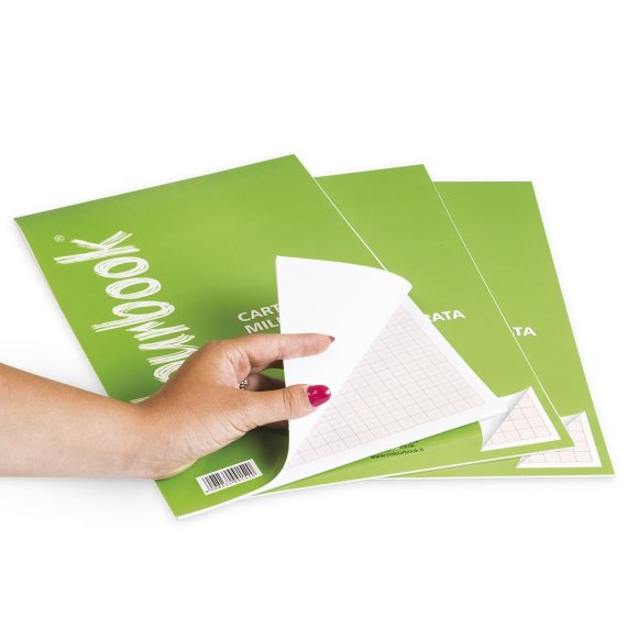 BLOCCO*CARTA MILLIMETRATA 00130