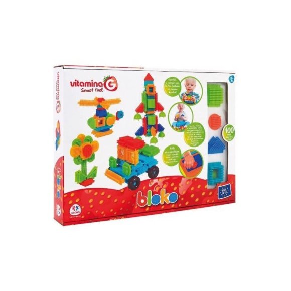 COSTRUZIONI BLOKO 100PZ IN SCATOLA