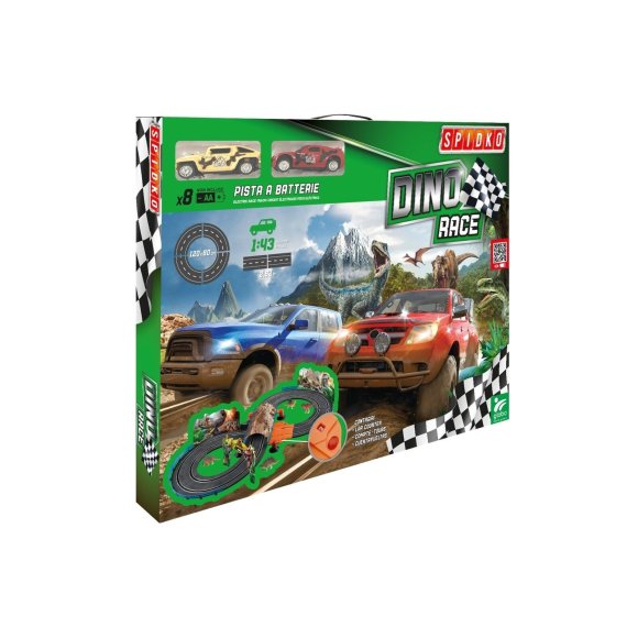 PISTA DINOSAURI 282CM 2 AUTO 40723