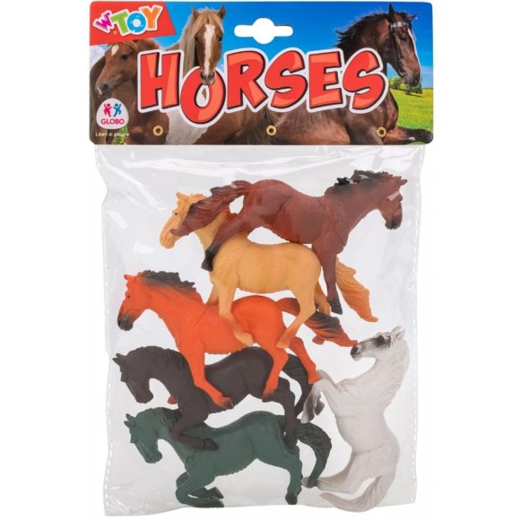ANIMALI CAVALLI 6 PEZZI 40604