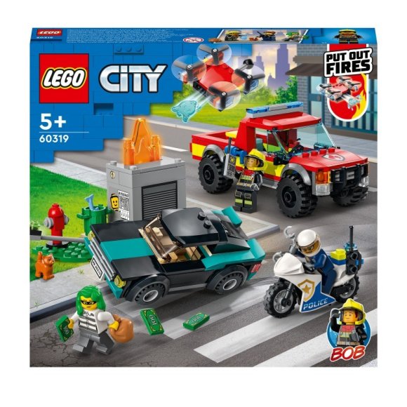 LEGO 60319 SOCCORSO ANTINCENDIO E