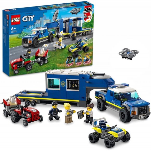 LEGO 60315 CAMION CENTRO DI COMANDO