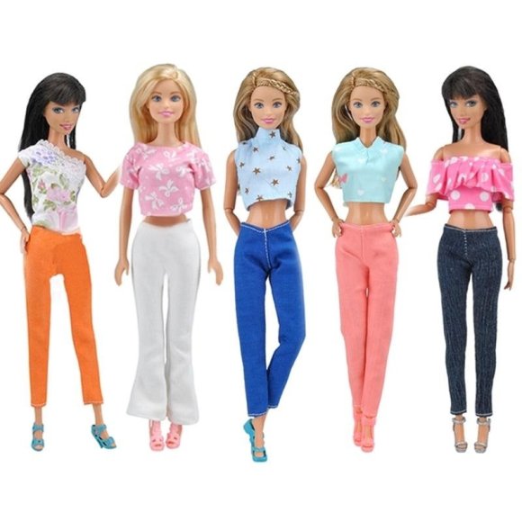 FASHION DOLL PANTALONI/VESTITO