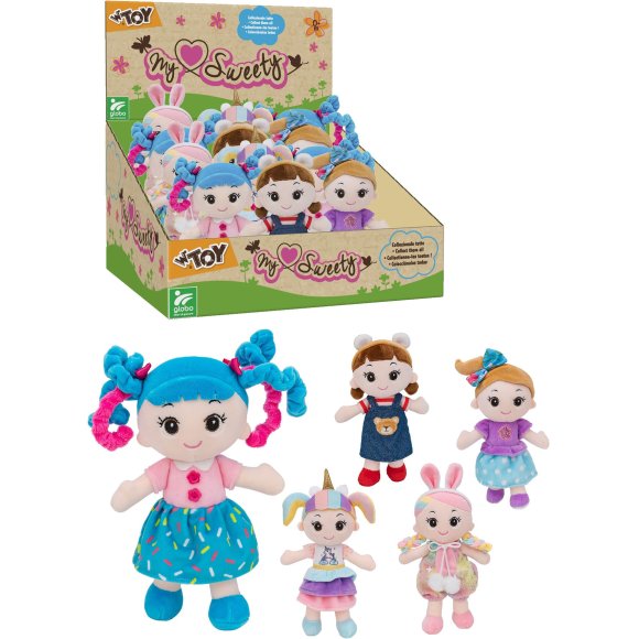 BAMBOLA IN PEZZA CM20 5PZ ASSORTITI