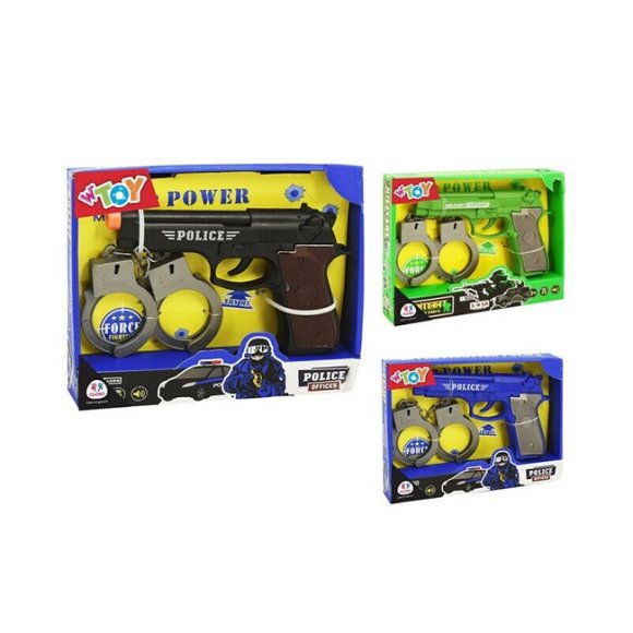 PISTOLA TRY ME CON SUONI E MANETTE