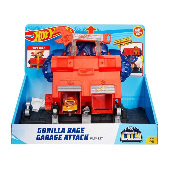 HOT WHEELS RAZENDE GORILLA GARAGE