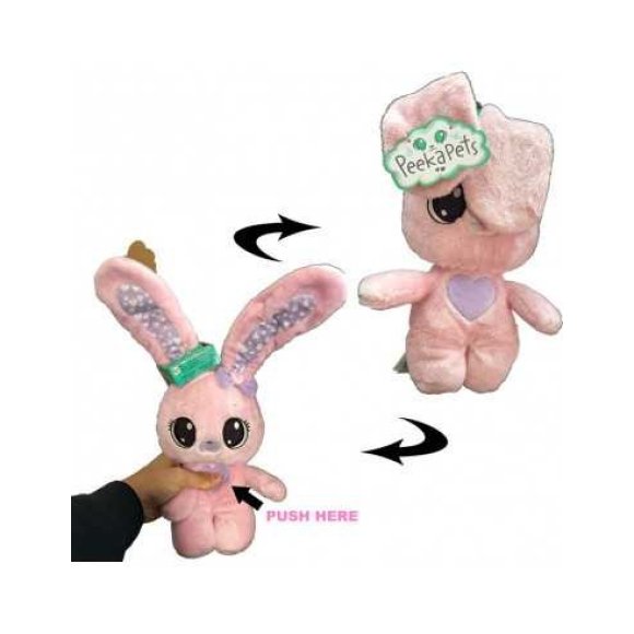 PEEKAPETS BUNNY PLUSH ASST.2 88948