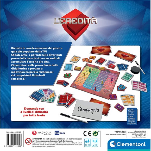 L'EREDIT&Agrave; 16105