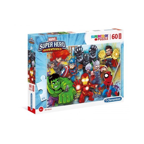 PUZZLE*60PZ MAXI SUPERHERO 26454.4
