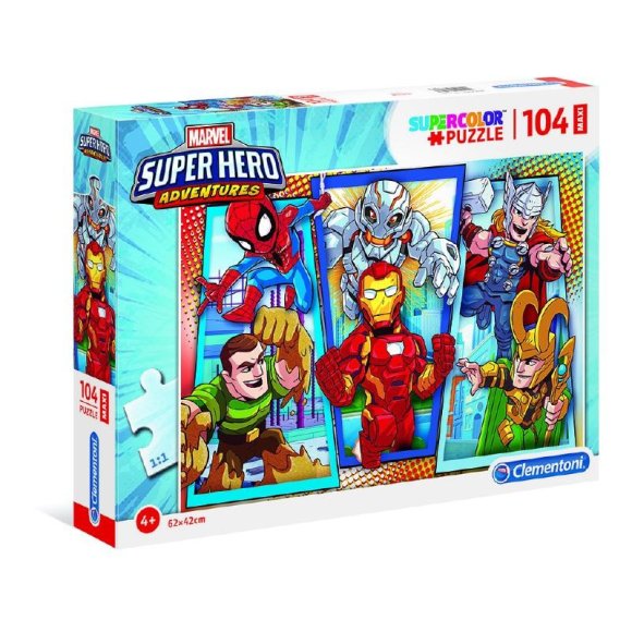 PUZZLE*104PZ MAXI SUPERHERO 23746.3