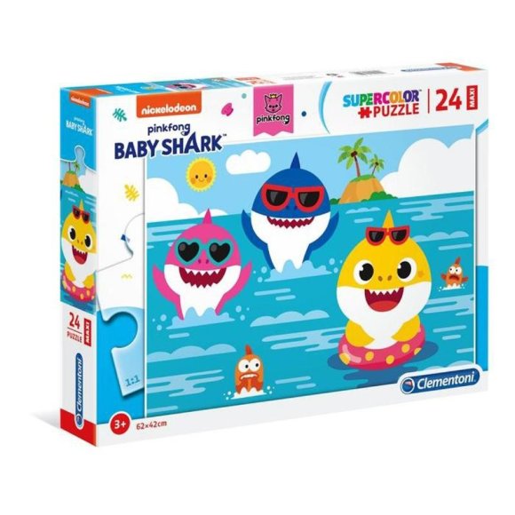 PUZZLE*24PZ MAXI BABY SHARK 28519