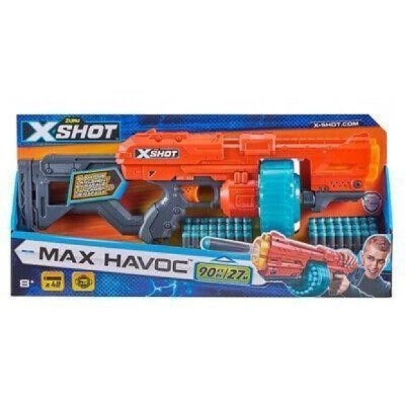 X-SHOT DART BLASTER EXCEL MAX HAVOC