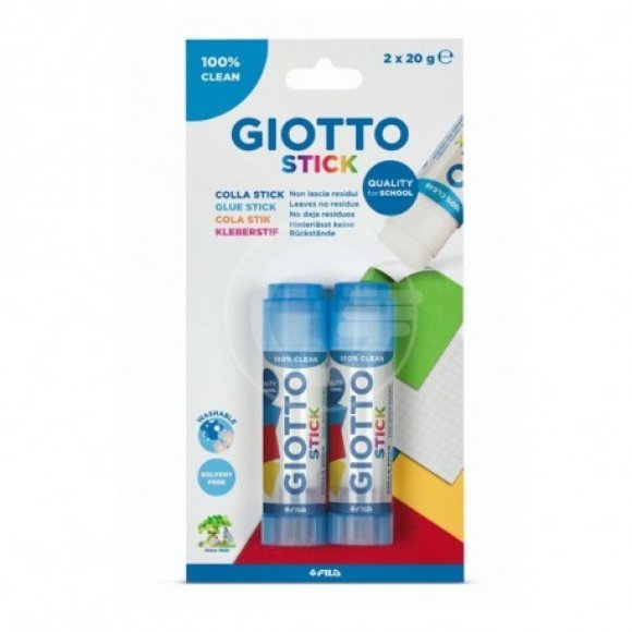 GIOTTO STICK COLLA 2 PEZZI 20G