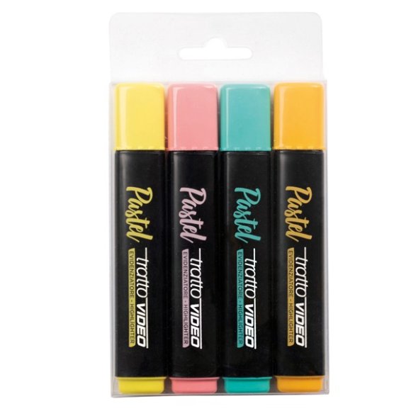 TRATTO VIDEO PASTEL 2 PEZZI 045300