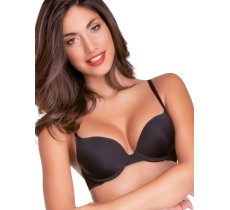 LOVE&BRA - REGGISENO PUSH-UP "INCREDIBILE" DALLA TAGLIA 1 ALLA 4 - NERO