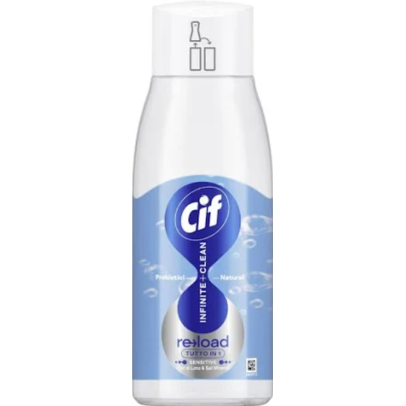 Cif Infinite Clean Ricarica Spray Fiori di Loto & Sali Minerali 590 ml Cif Infinite Clean Ricarica Spray Fiori di Loto & Sali Minerali 590 ml